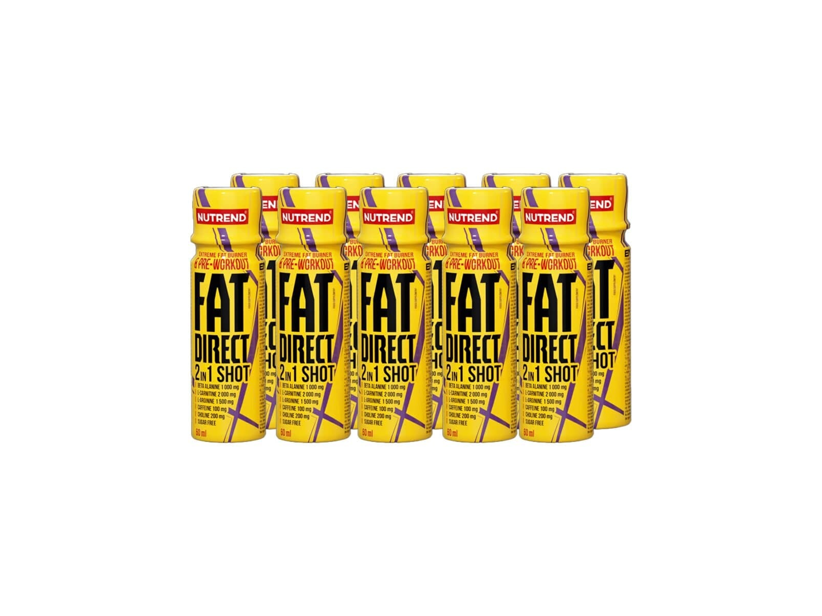 FAT DIRECT SHOT (10 x 60 ml) - NUTREND