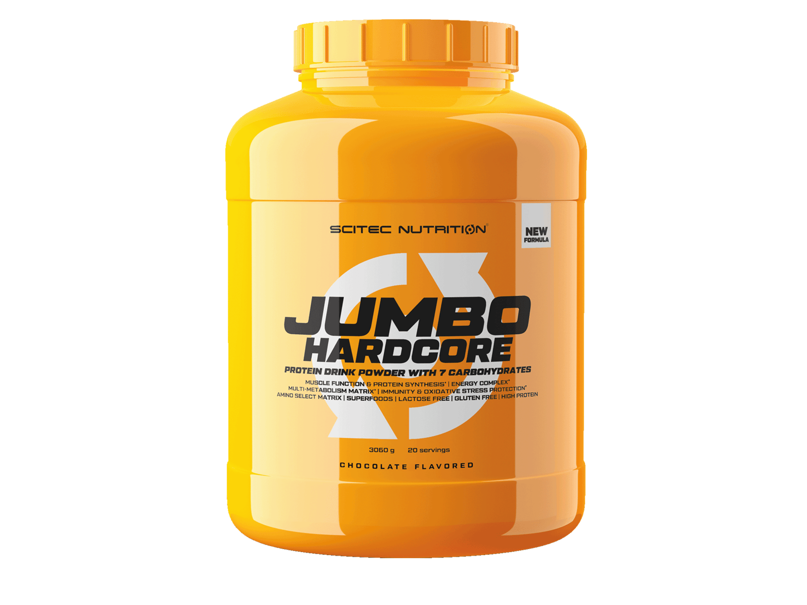 Jumbo Hardcore (Chocolate - 3060 gram) - SCITEC NUTRITION - Weight gainer - Mass gainer - Sportvoeding