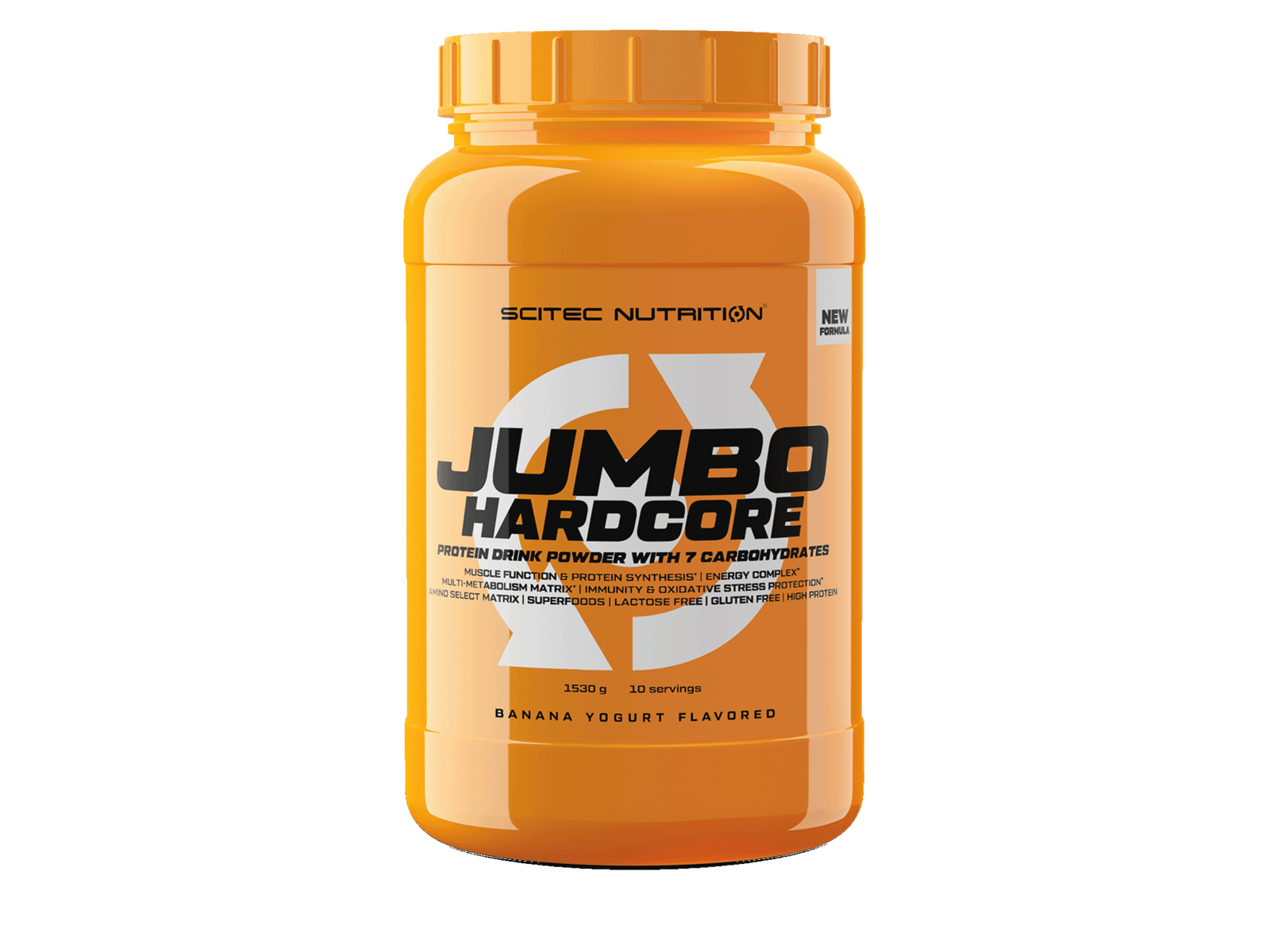 Jumbo Hardcore (Banana/Yoghurt - 1530 gram) - SCITEC NUTRITION - Weight gainer - Mass gainer - Sportvoeding