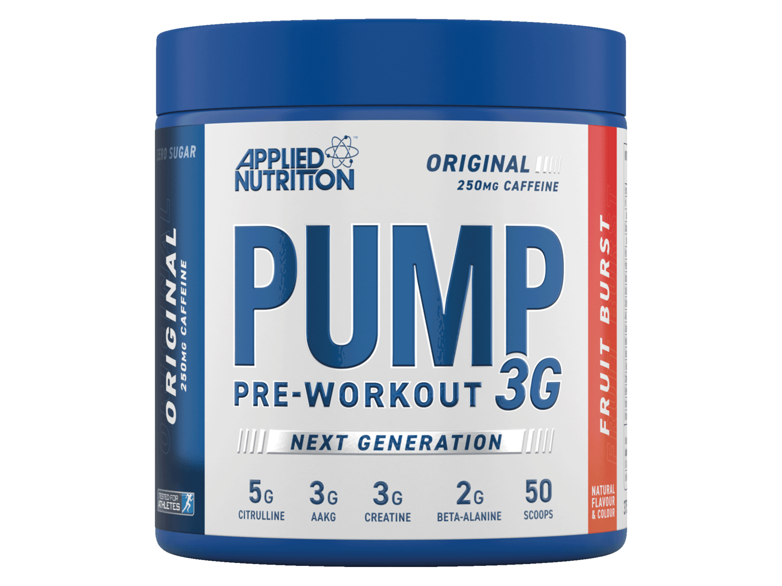 Applied Nutrition - Pump 3G Pre-Workout (Icy Blue Raz - 375 gram)