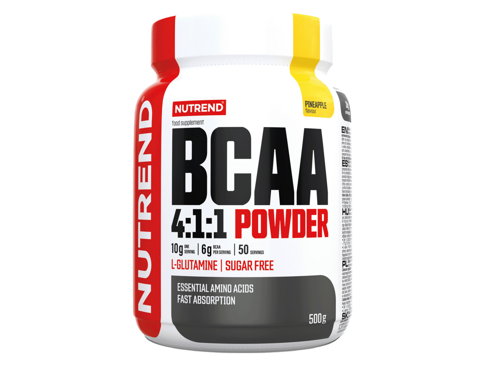 BCAA 4:1:1 Powder (Pineapple - 500 gram) - NUTREND - Aminozuren
