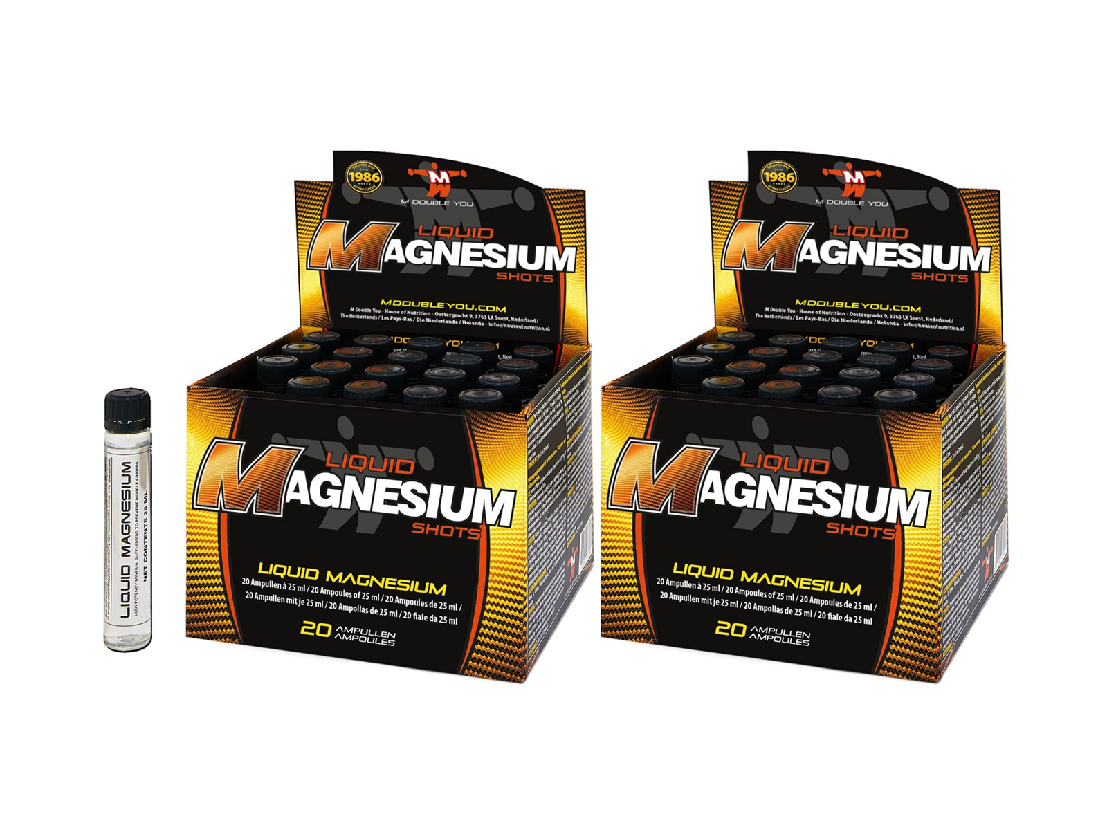 Liquid Magnesium (20 ampullen - 2-pack) - M DOUBLE YOU