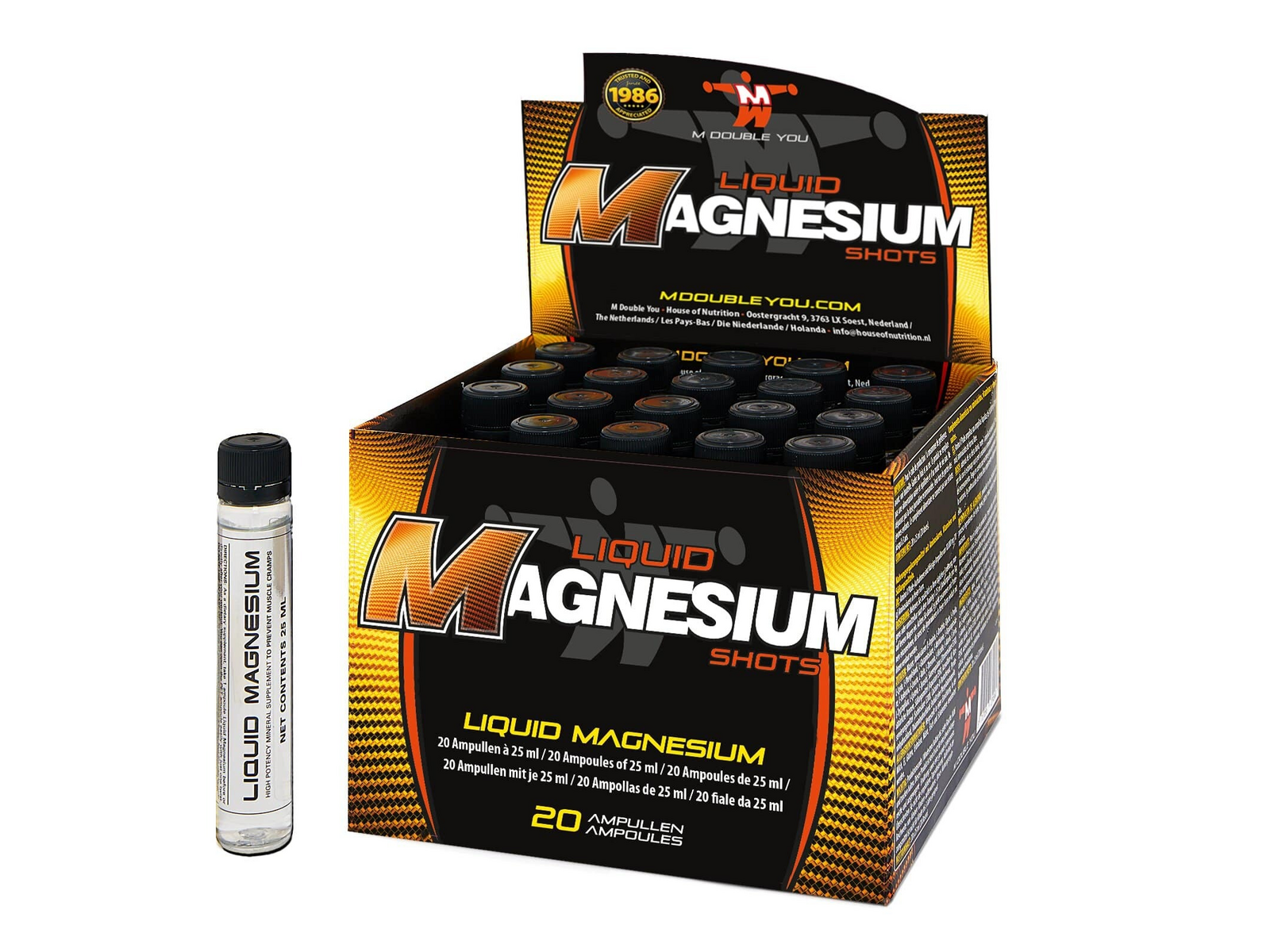 Liquid Magnesium (20 ampullen) - M DOUBLE YOU - Vloeibaar