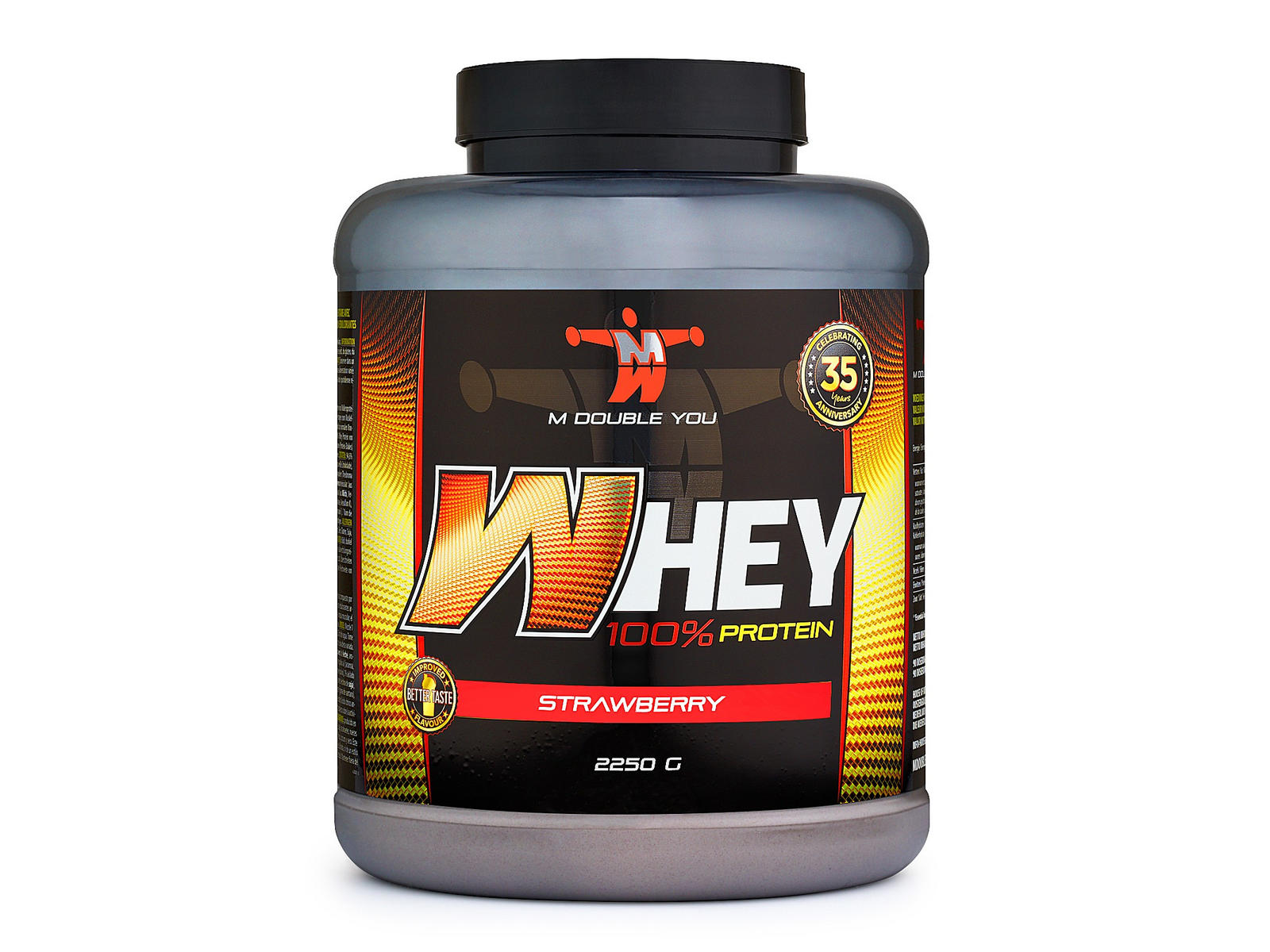 100% Whey Protein (Strawberry - 2250 gram) - M DOUBLE YOU
