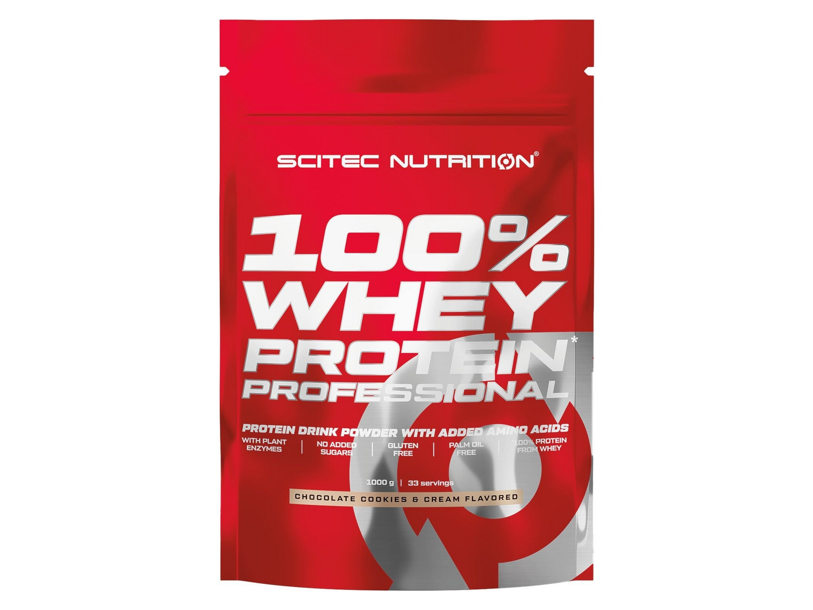 100% Whey Protein Professional (Chocolate/Cookies/Cream - 1000 gram) - SCITEC NUTRITION