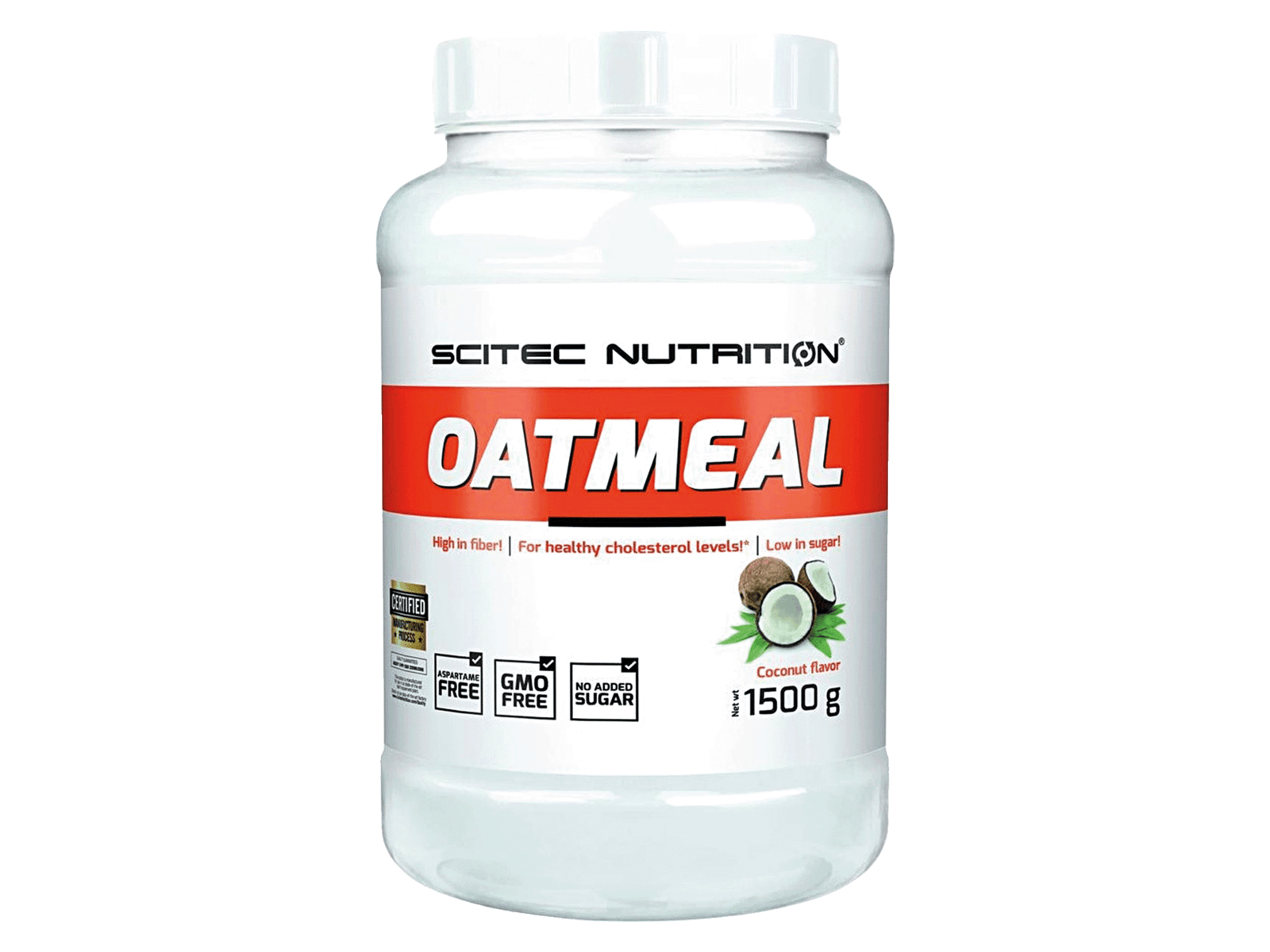 Oatmeal (Coconut - 1500 gram) - SCITEC NUTRITION - maaltijdshake - havermout