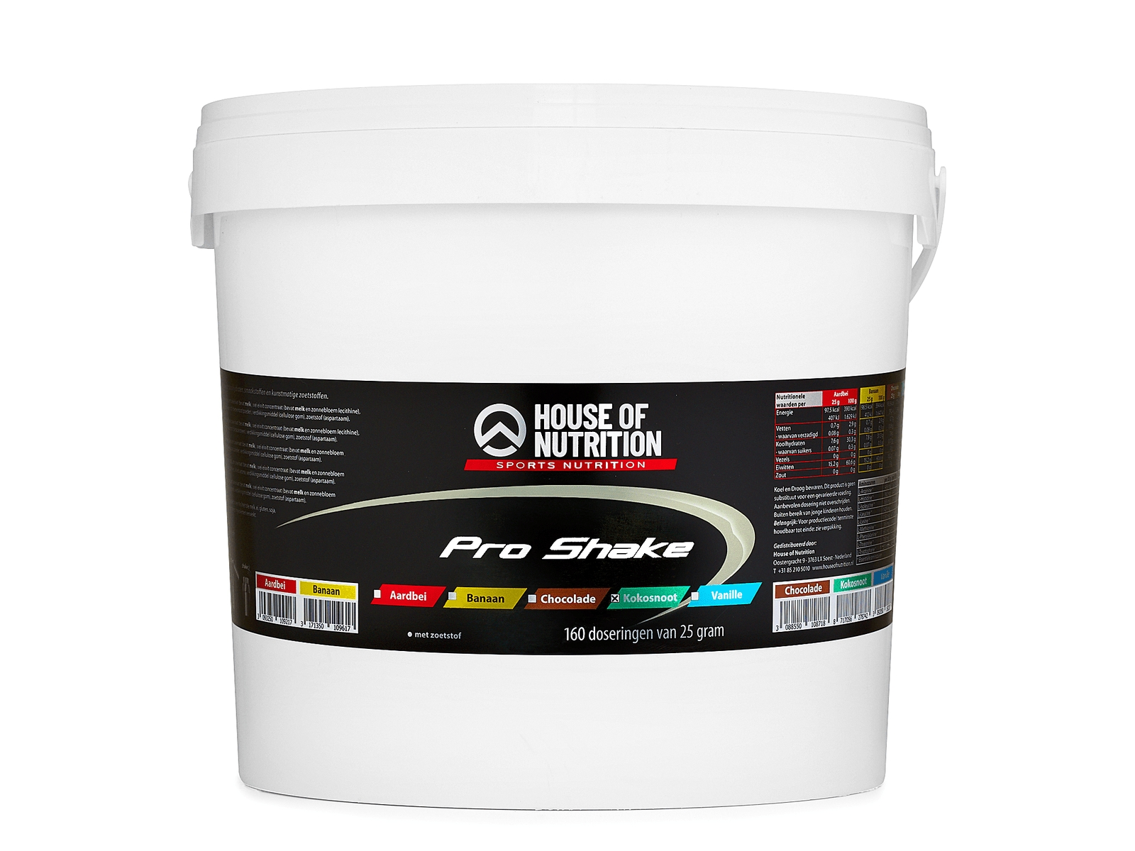House of Nutrition - Pro Shake (Cocos - 4000 gram) - Eiwitpoeder