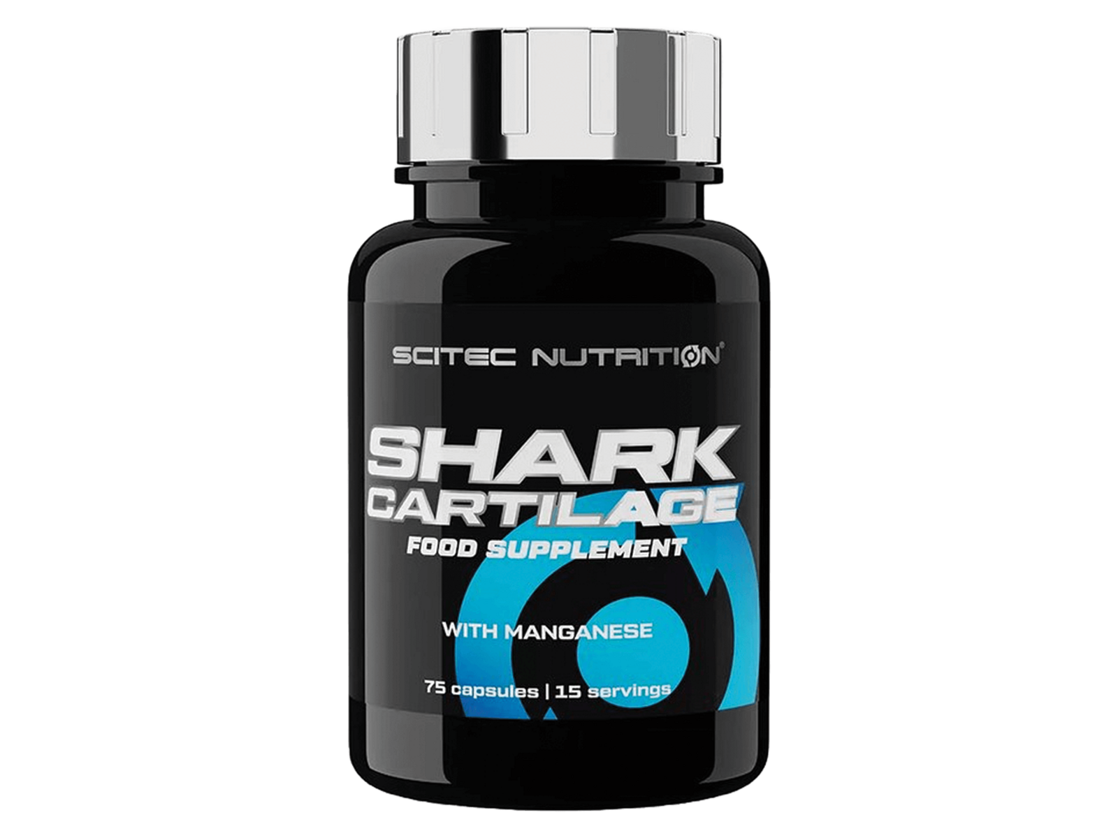Scitec Nutrition - Scitec Essentials - Shark Cartilage - Natural, Freeze Dried/ Source Of Chondroitin - 75 capsules - 15 porties - 53.3 gram