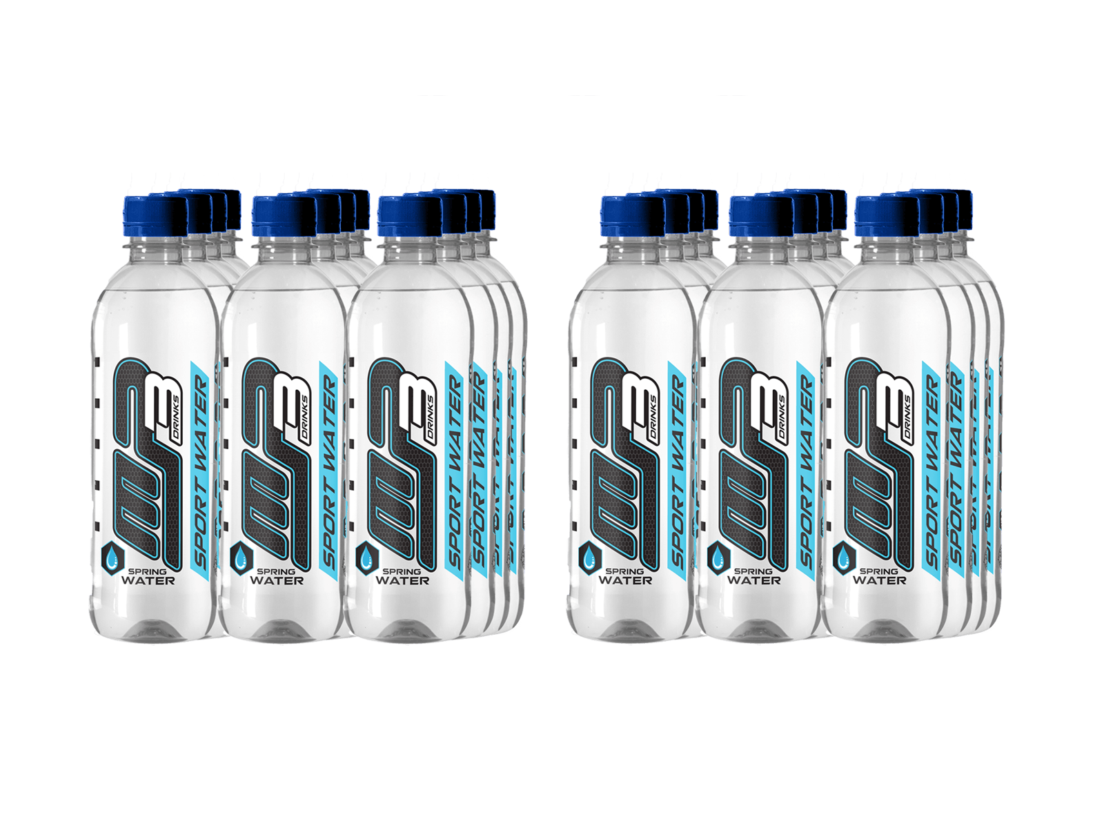 Sportwater (12-pack) (Neutral - 24 x 500 ml) - MP3 DRINKS