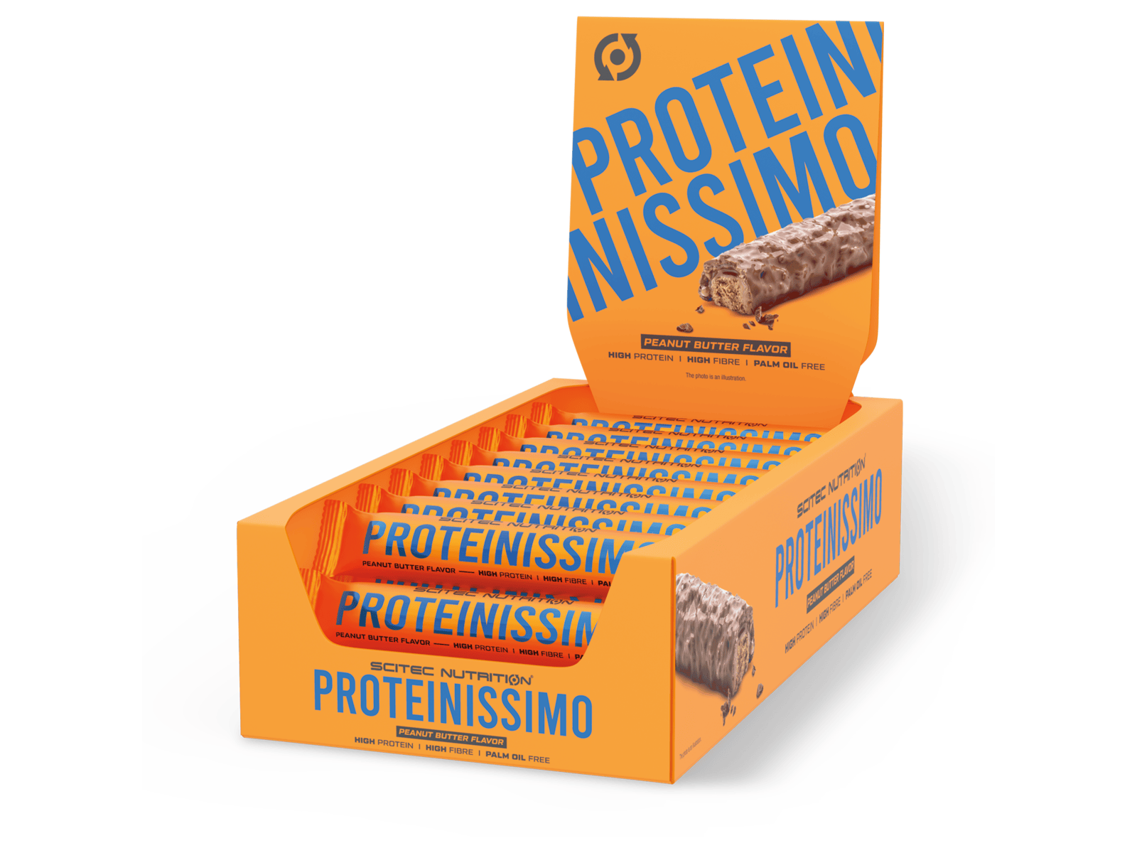 Proteinissimo Prime (Peanut Butter - 24 x 50 gram) - SCITEC NUTRITION