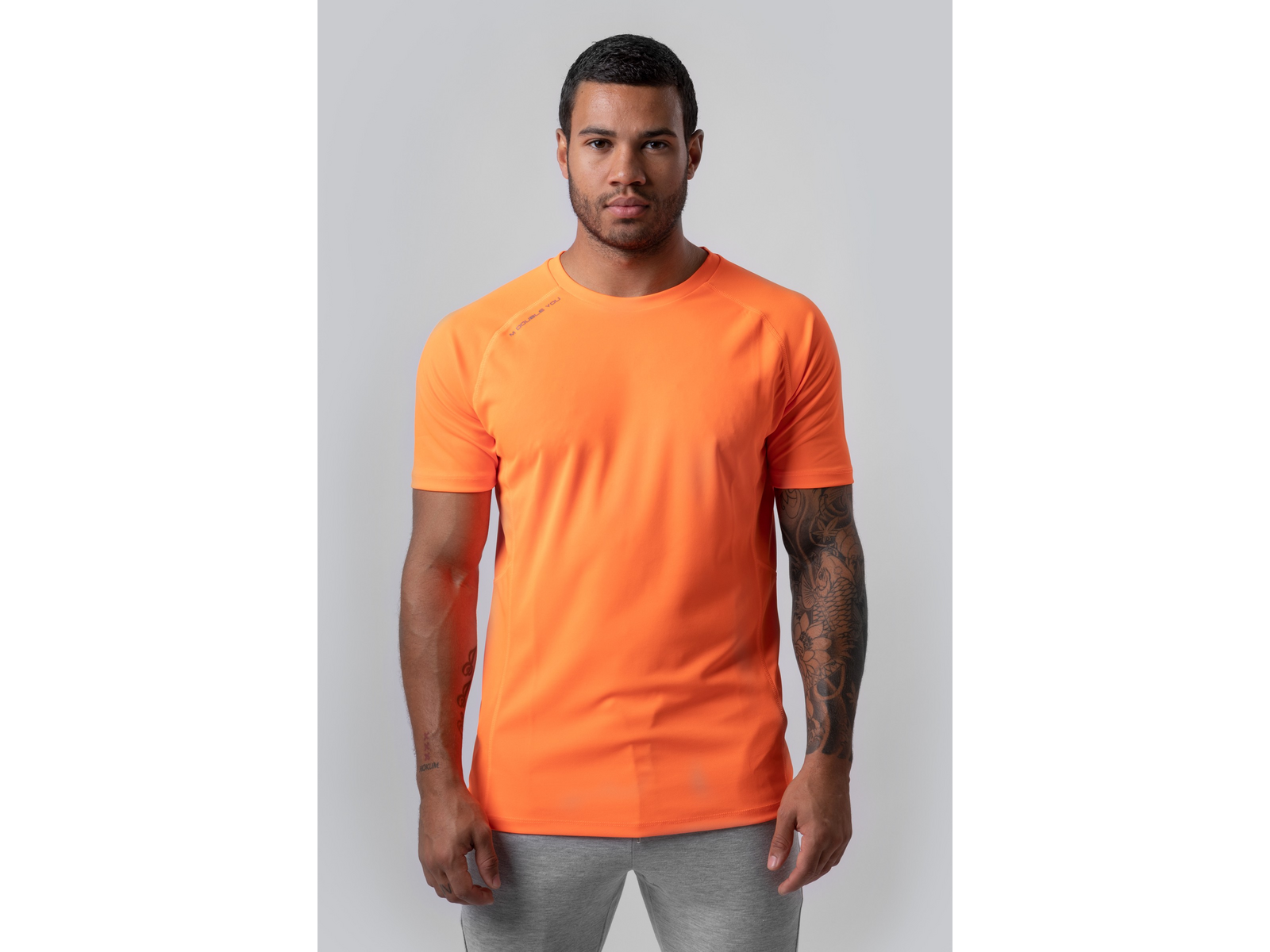 T-Shirt Basic (XL - Oranje) - MDY KLÄDER