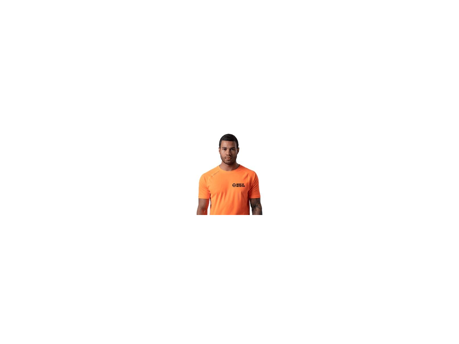 MDY Sportkleding - T-Shirt Basic (L - Oranje)
